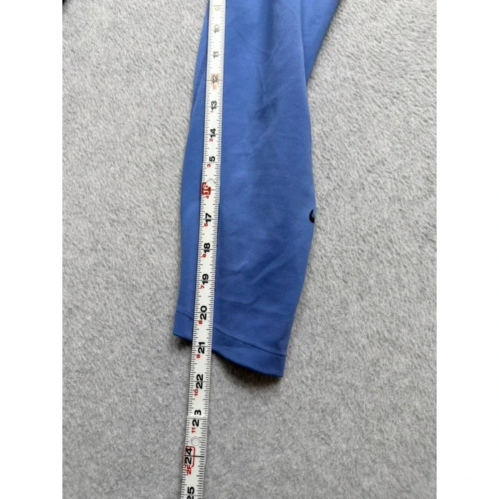 Nike Womens Dri-FIT Cropped Leggings Periwinkle Blue Mid Rise Tights SKU I-3-5